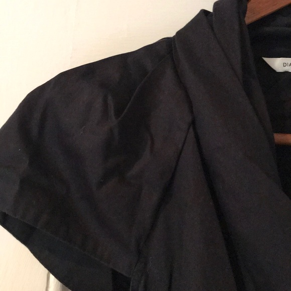 DVF - Black Wrap Dress - Picture 4 of 4